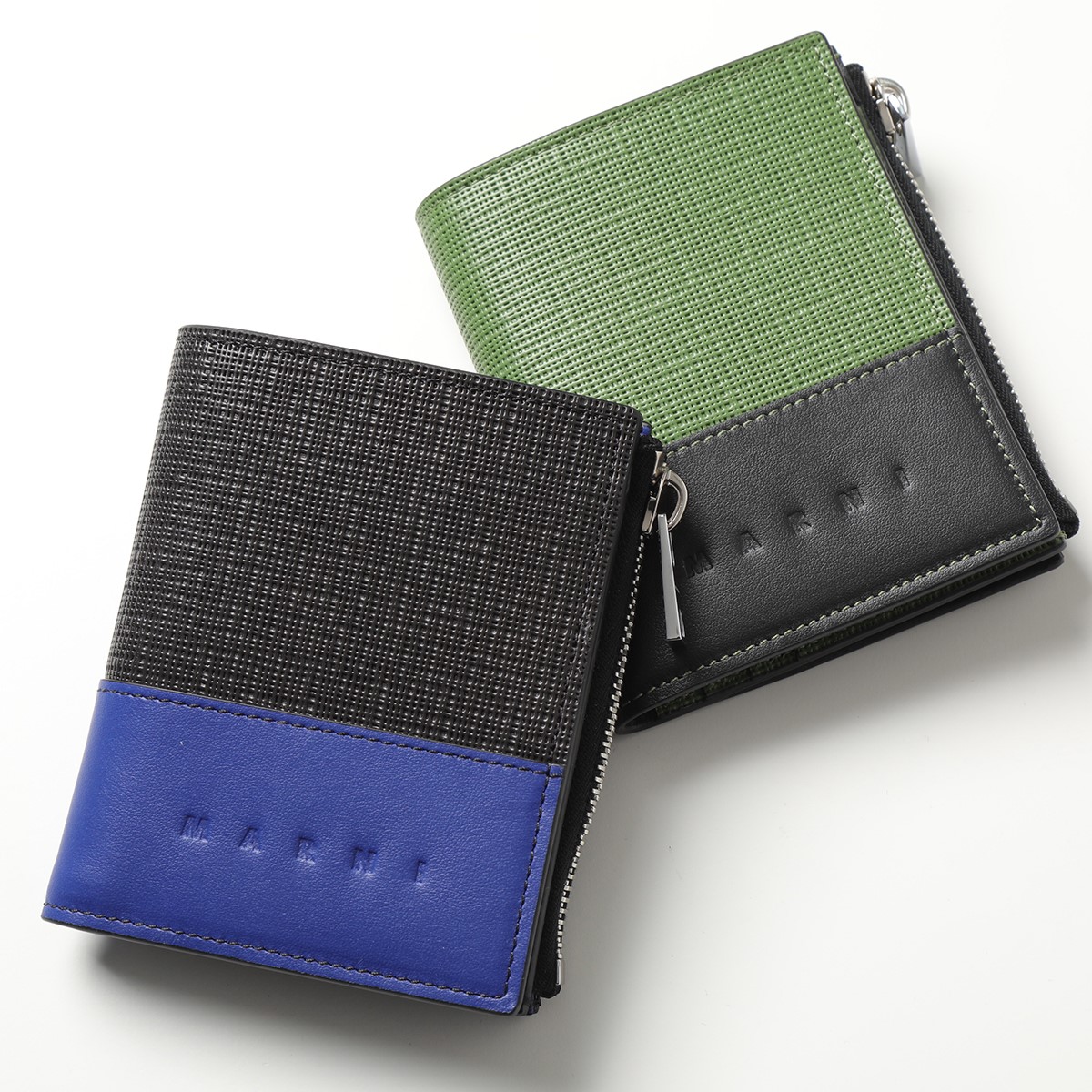 楽天市場】MARNI マルニ 二つ折り財布 PFMI0032Q0 P3727 メンズ バイ