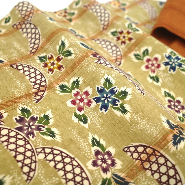 楽天市場】【新古品】 名古屋帯 未使用 正絹 紬 九寸 本場琉球 紅型