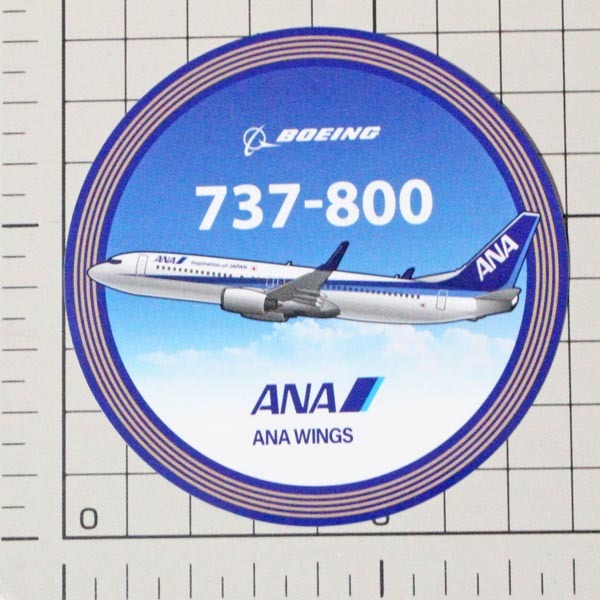 楽天市場】全日空 ボーイング 737-800 ステッカー ANA BOEING STICKER