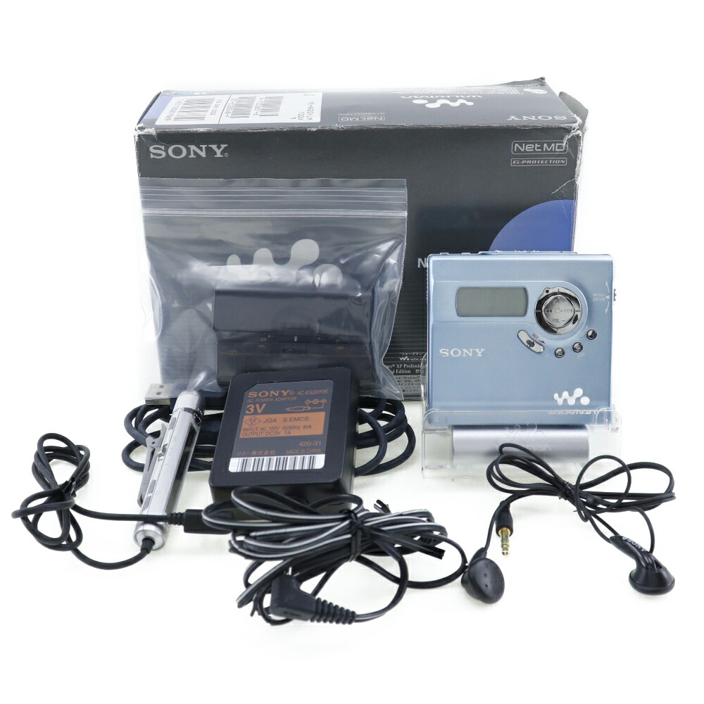 SONY】ソニー MDウォークマン MDポータブルプレイヤー MZ-N920 【動作