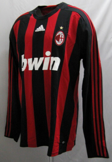adidas 07-08 ACミラン アウェイユニフォーム 長袖 早い者勝ち