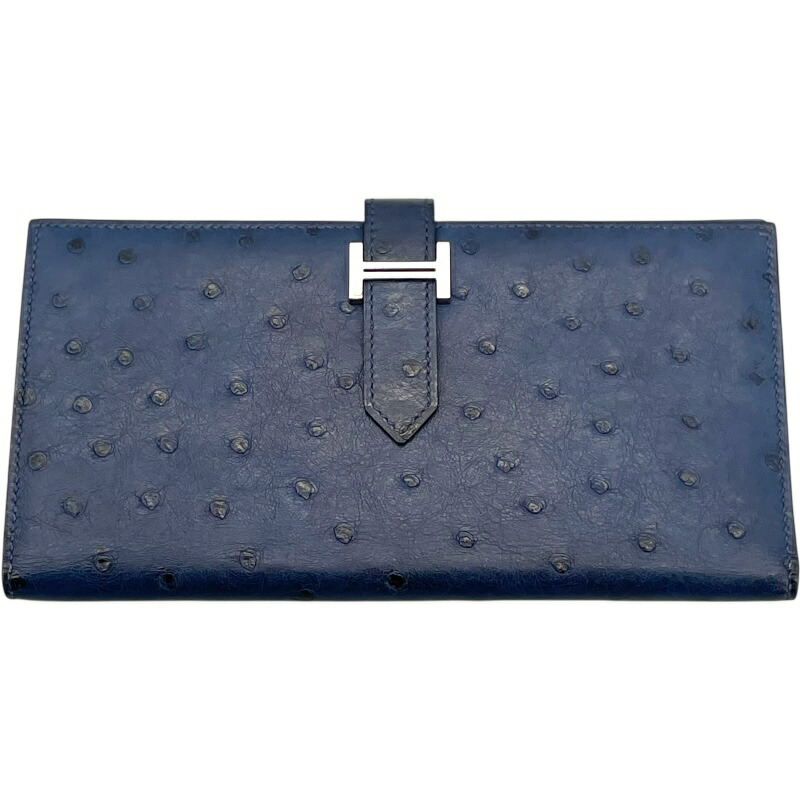 2025年K刻印エルメス 二つ折り財布ベアンコンパクトブラック/ゴールド