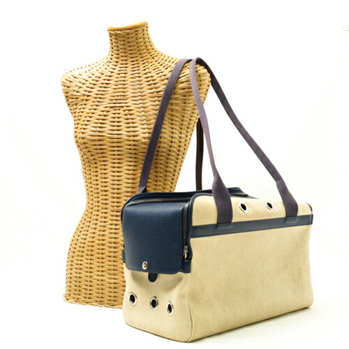 エルメス Hermes サックドトランスポールプールシアン 犬用 キャリーバッグ