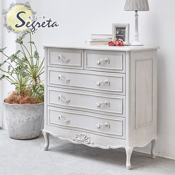 楽天市場】シャビーシック アンティーク風 猫脚チェスト【Segreta