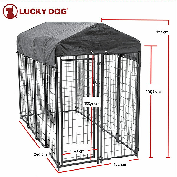 楽天市場】【在庫有り】ラッキードッグ アップタウン ペットケージ