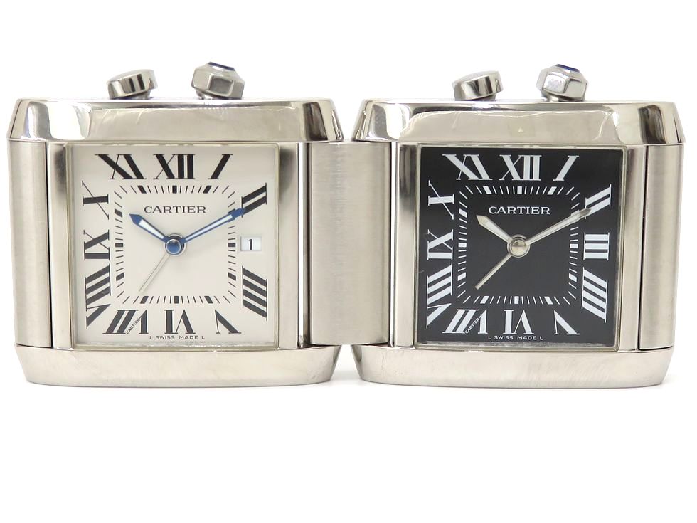 カルティエ】トラベルクロック