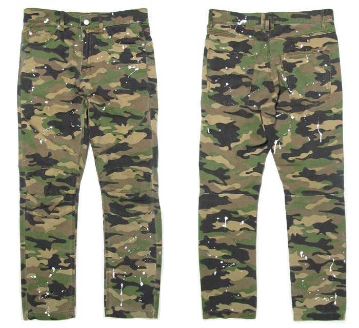 smokeybranch 迷彩柄ジャケットとパンツセット smokeybranch 迷彩柄