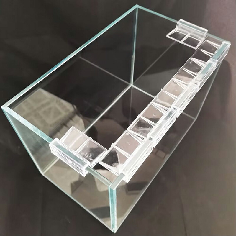 楽天市場】【8個】水槽 蓋受け 6mm 透明 アクリル 水槽 ガラス蓋受け