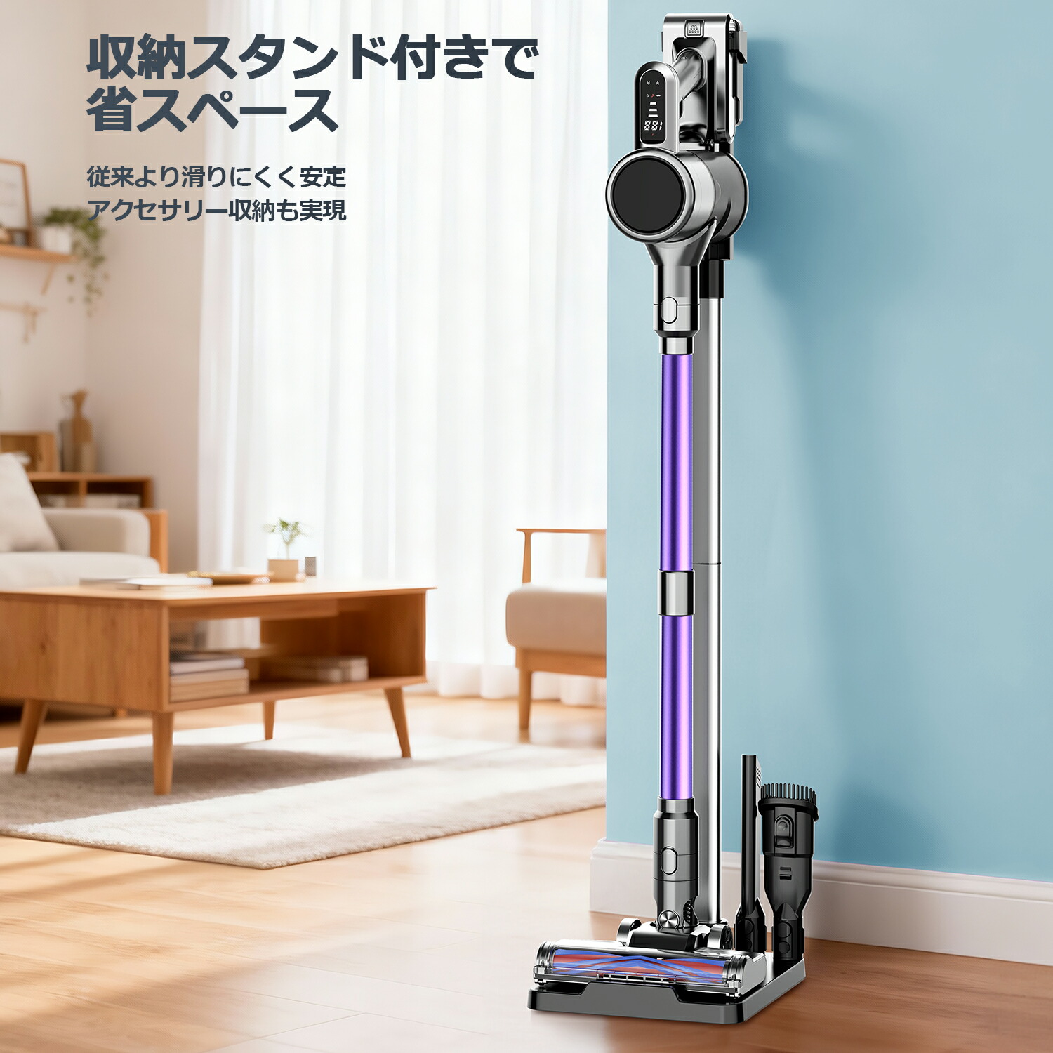 楽天市場】☆2/9限定1401円OFF☆掃除機 コードレス【新登場！65Kpa