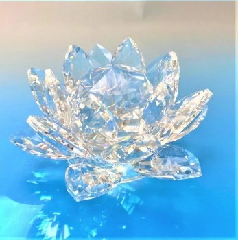 楽天市場】高品質☆高純度☆天使の輝き☆【クリスタル蓮の花 大サイズ