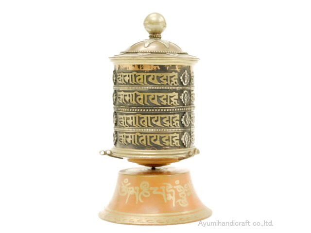 楽天市場】チベット密教法具マニ車・マニコル（高さ：16cm・幅8.5cm