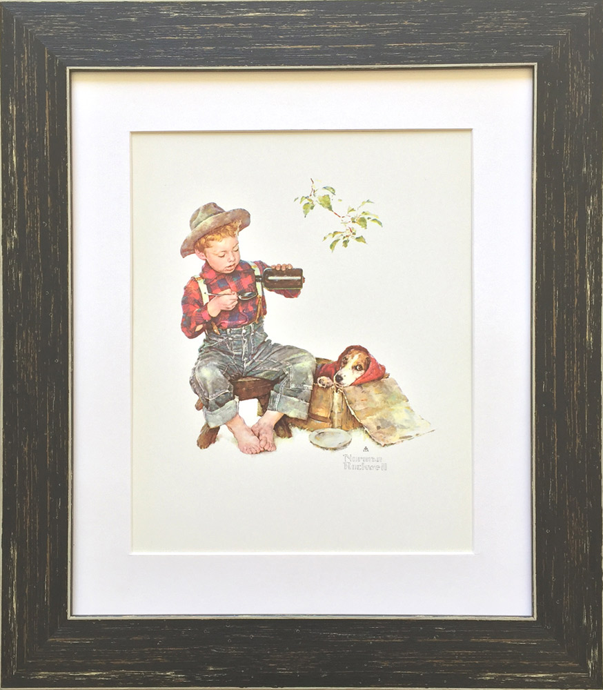 ノーマンロックウェル 額装品 アート 絵画