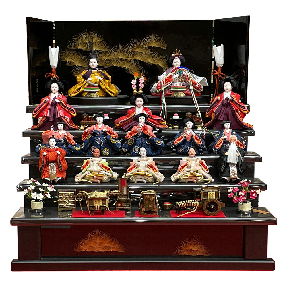 立ち雛図 掛け軸 久保田桃水 古美術 古道具 アンティーク 立ち雛図