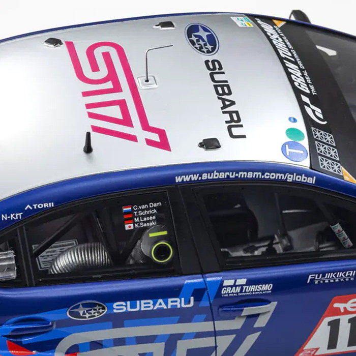 楽天市場】ミニカー 1/18 スバル WRX STI NBR チャレンジ2022＃114