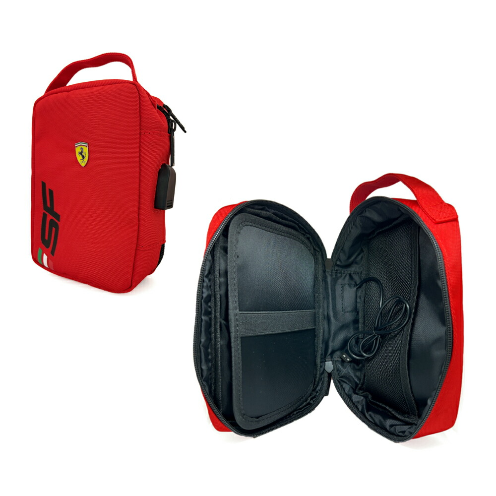 希少Ferrariフェラーリ本革レザートラベルバッグ ガーメントバッグ2way