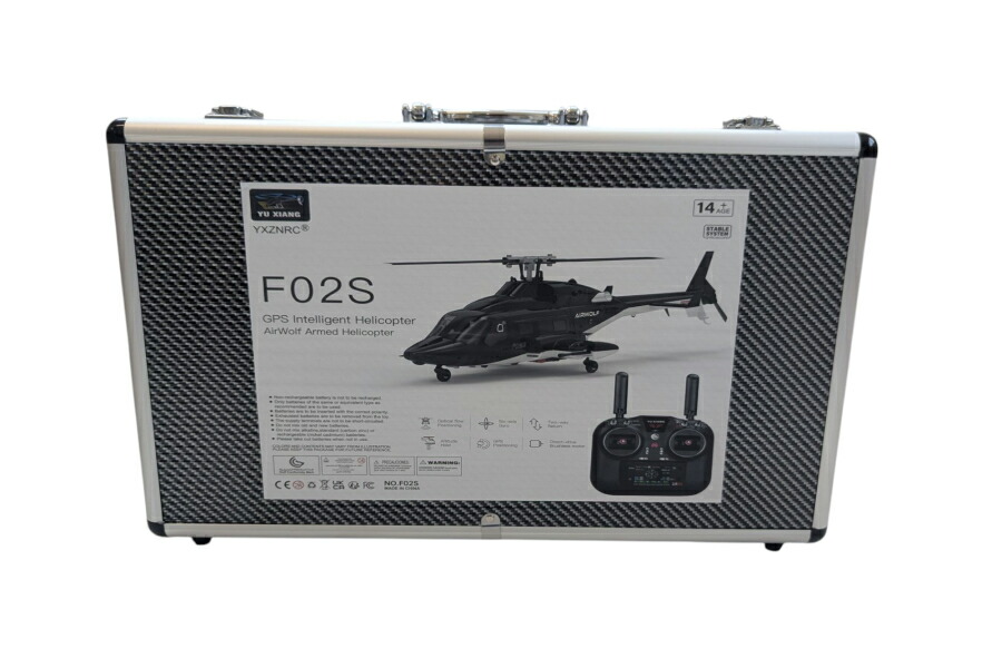 楽天市場】YuXiang F02S エアウルフ GPS 安定ヘリコプター - RTF