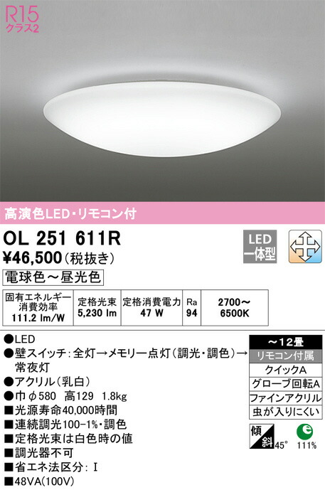 マルさん専用2個組OL 251 604R LEDシーリングライト マルさん専用2個組