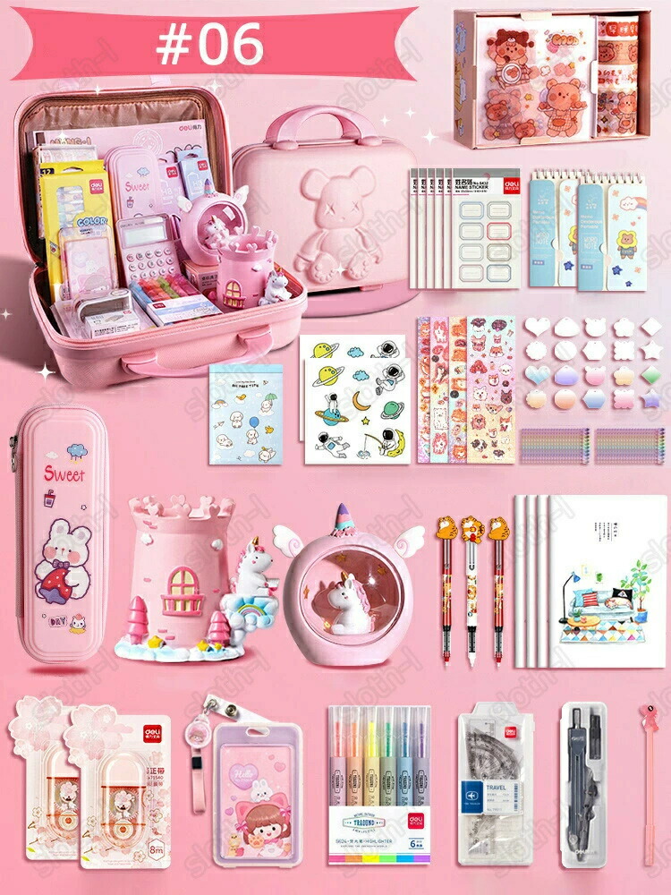2025改良版】超豪華な文房具セット 携帯便利 収納ケース付き 描き用