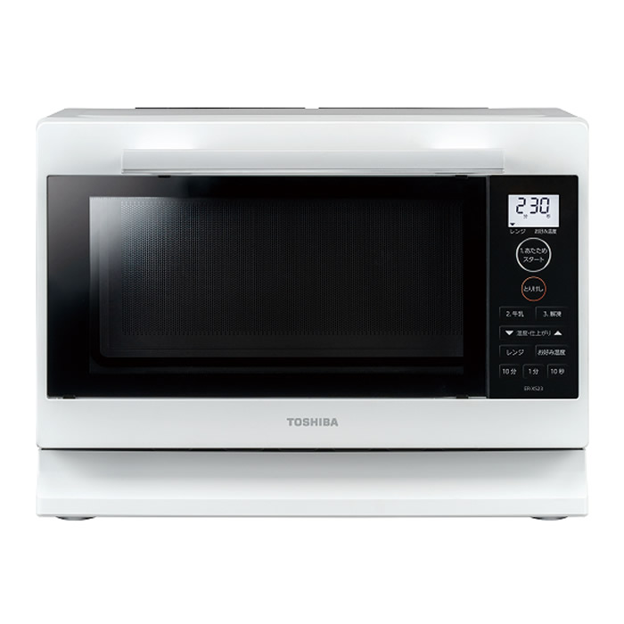 楽天市場】東芝 23L 電子レンジ ER-XS23-W ホワイト ワイド&フラット庫
