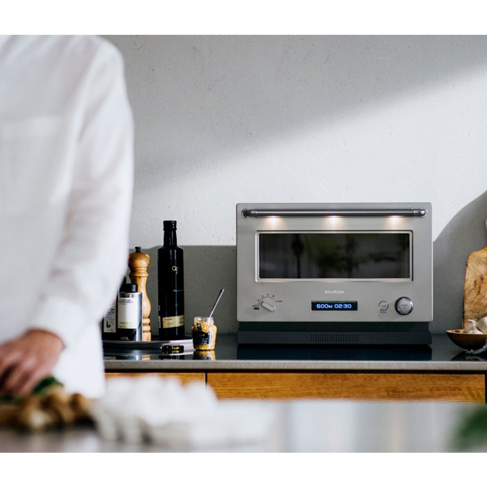 バルミューダ 電子レンジ ホワイト ジャンクバルミューダ オーブン