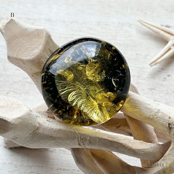 琥珀アンバーリトアニアSランクルースグリッター