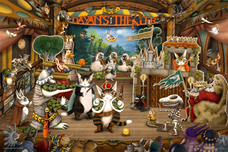 わちふぃーるどジグソーパズル「ハビーの酒場」 わちふぃーるど ダヤン