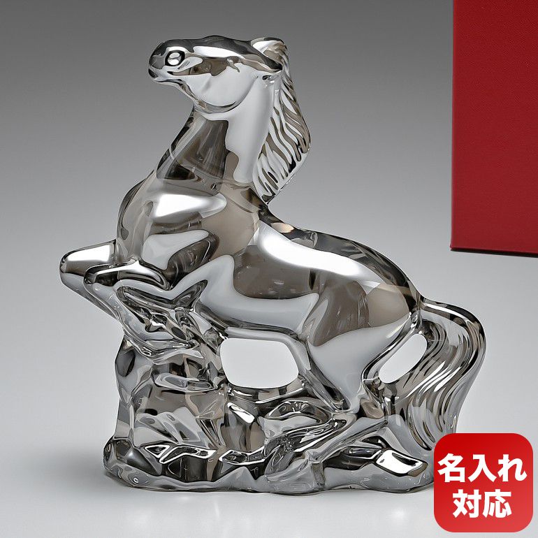 Baccarat 馬のクリスタル彫刻 楽天市場】バカラ 馬の頭 クリア