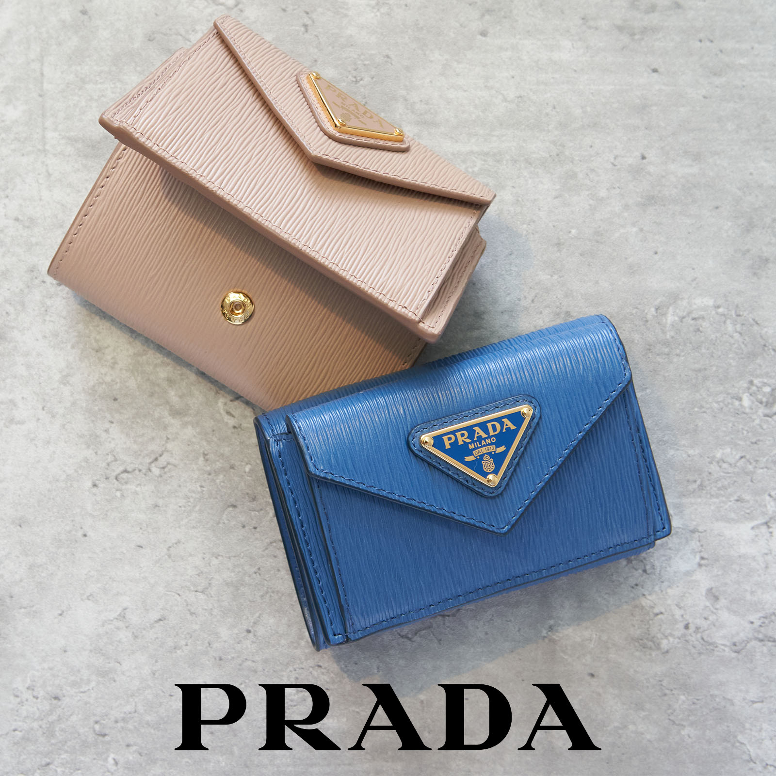 楽天市場】【専用袋付】 プラダ 財布 レディース 二つ折り コンパクト