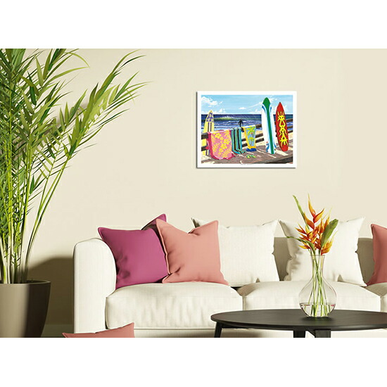 ジョアラ様確認用です♡インテリア♡海の絵♡surf♡絵♡ハワイアン