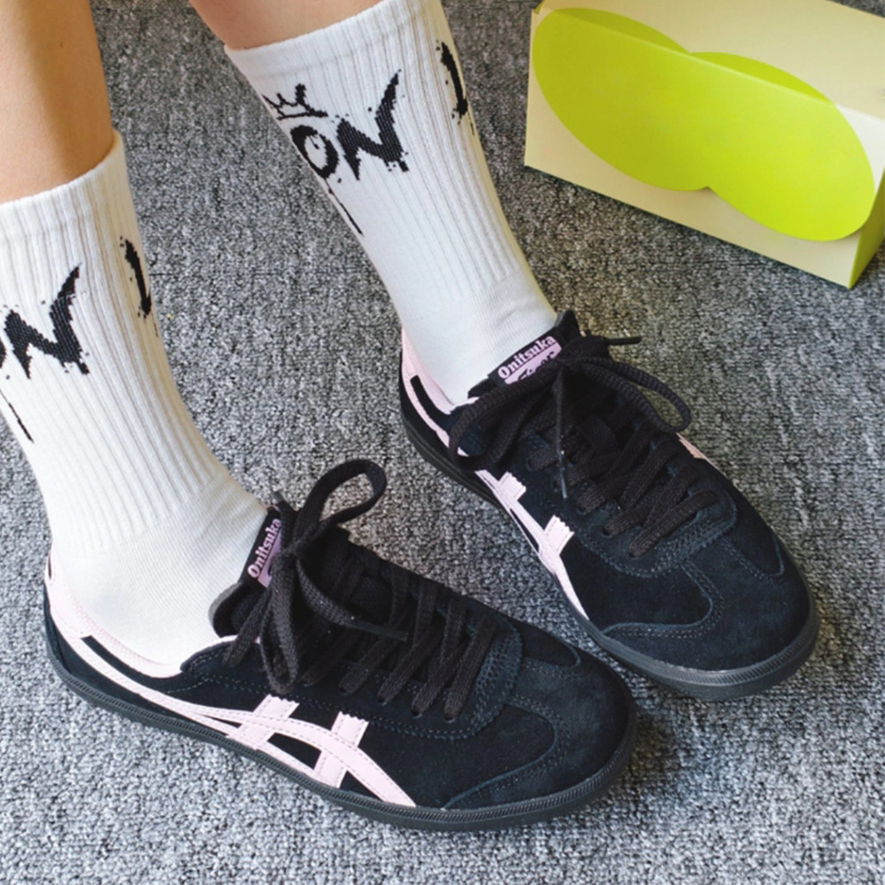 楽天市場】日本未入荷 オニツカタイガー トクテン スエード ブラック