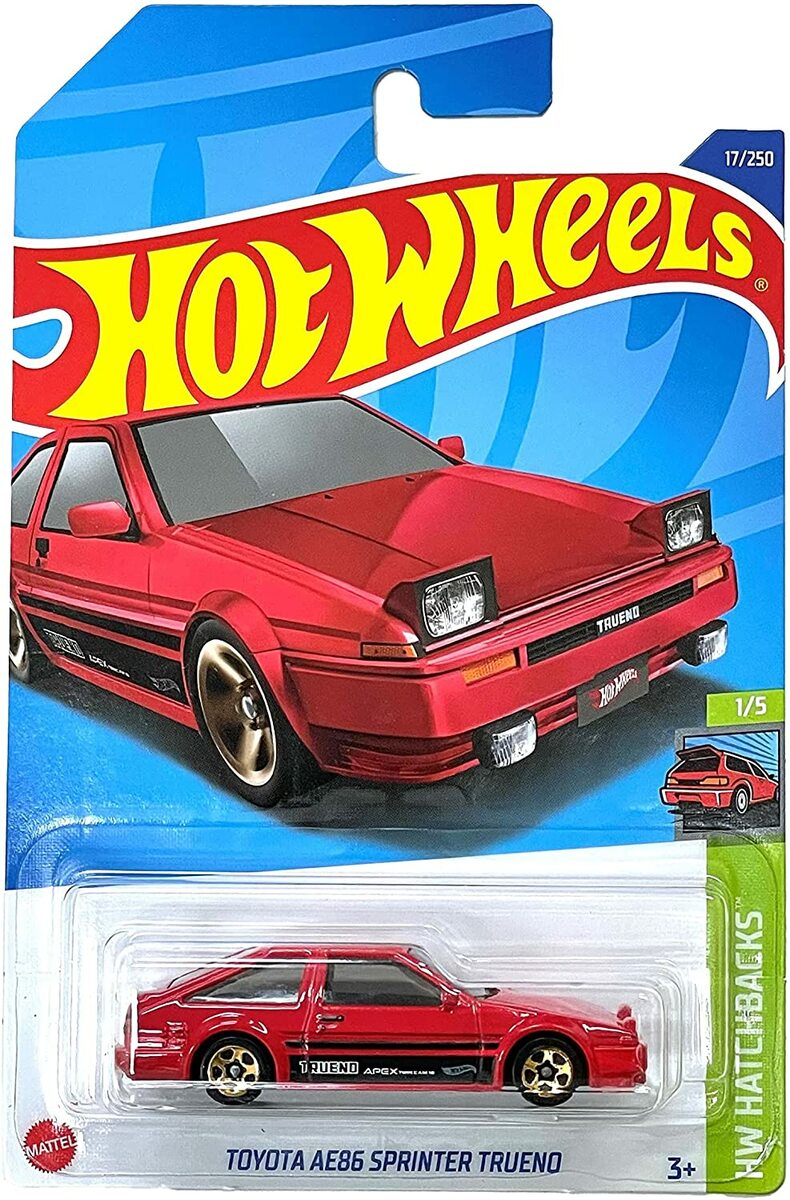 楽天市場】ホットウィール ベーシックカー トヨタ AE86 スプリンター