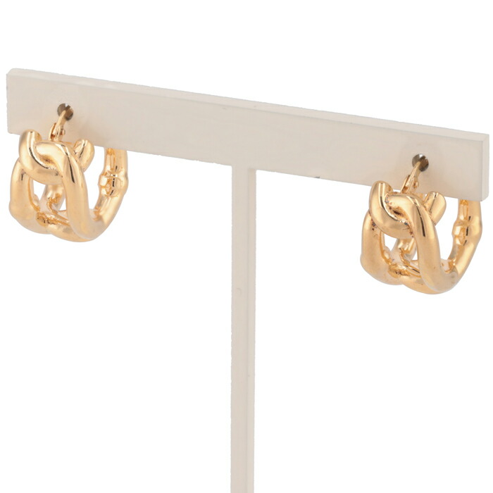 楽天市場】ボッテガ ヴェネタ BOTTEGA VENETA フープピアス 18K仕上げ