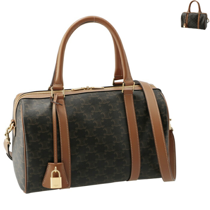 楽天市場】セリーヌ CELINE ボストンバッグ トリオンフキャンバス