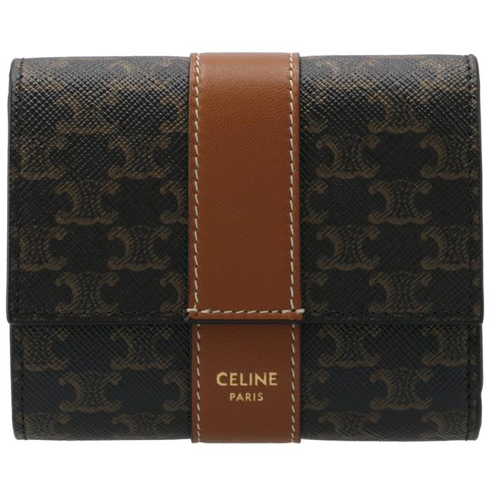 楽天市場】セリーヌ CELINE 財布 三つ折り Triomphe スモール トリ