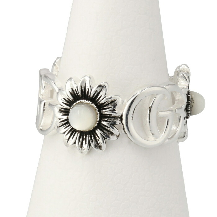 楽天市場】グッチ GUCCI リング ダブルG フラワー マザー・オブ