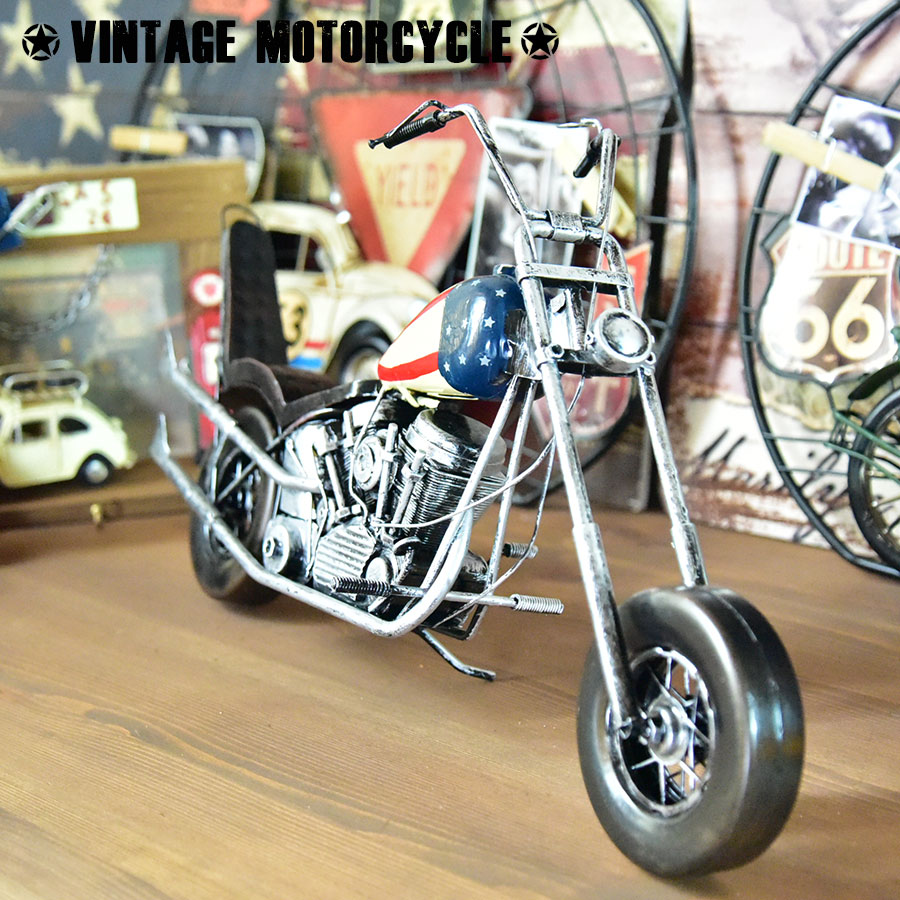 デジタル所さん⭐ハンドメイド メタルバイク アメリカンチョッパー