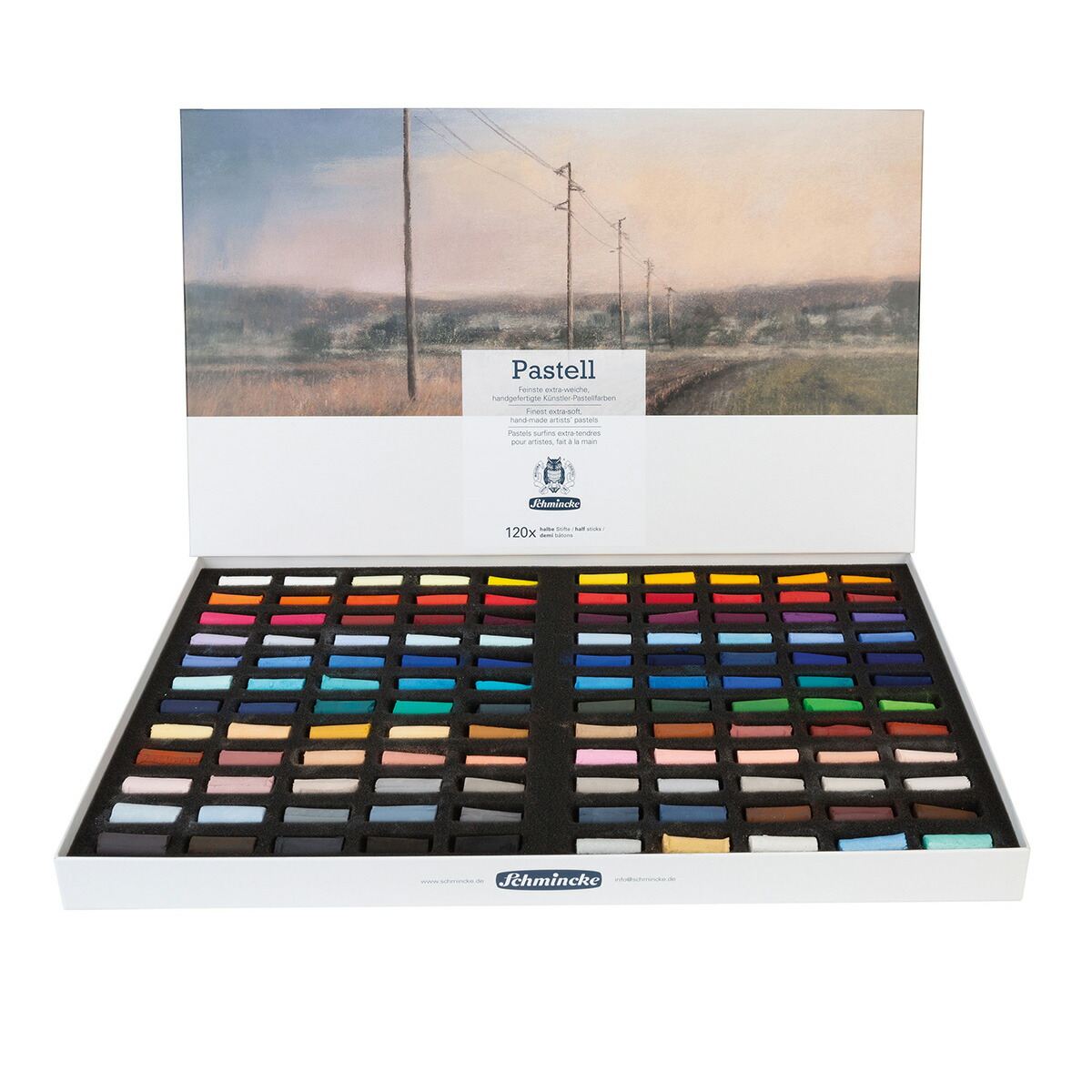 シュミンケ ソフトパステル ハーフスティック 60色 セット 楽天市場