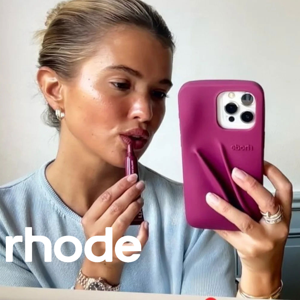 ゆぅ】rhode raspberryケースリップ付き YUI】 rhode unscentedケース