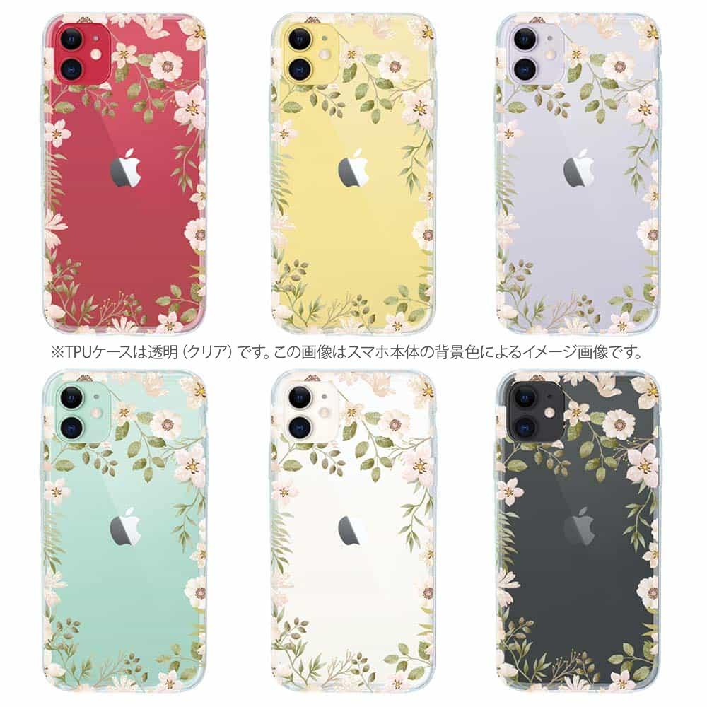 楽天市場】arrows アローズ ソフトケース 花柄 クリアケース