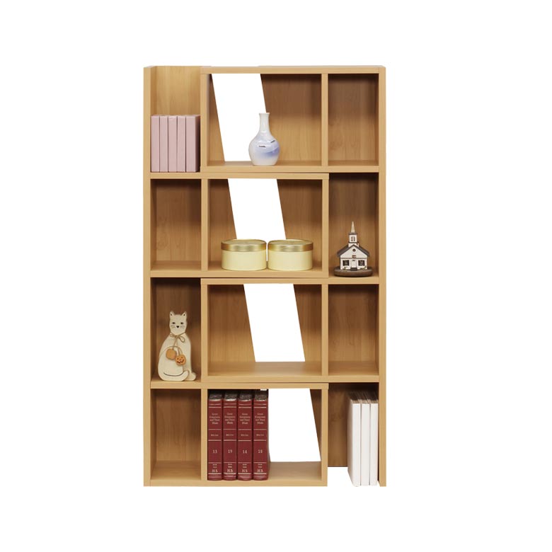 楽天市場】オープンシェルフ 4段 完成品 伸縮 65 115 木製 北欧