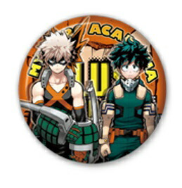 ヒロアカ デコレクション 缶バッジ 爆豪 4点 僕のヒーローアカデミア