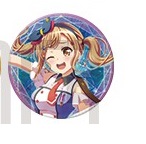 バンドリ ガルパ Animal×Mofu-mofu 市ヶ谷有咲 缶バッジ バンドリ