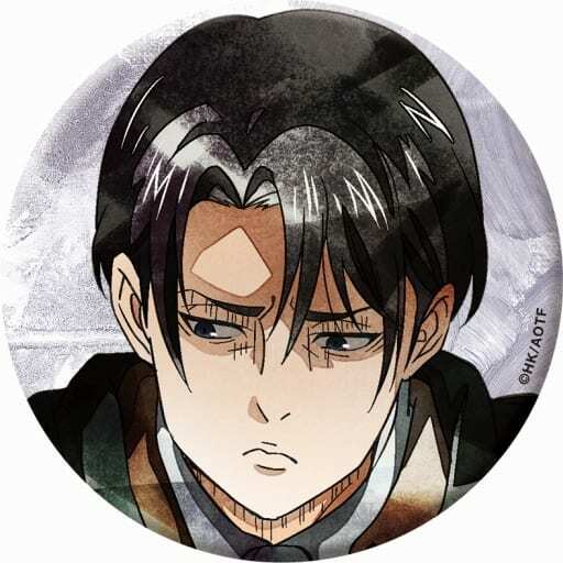楽天市場】進撃の巨人 キャラバッジコレクション 第3弾 リヴァイ Art