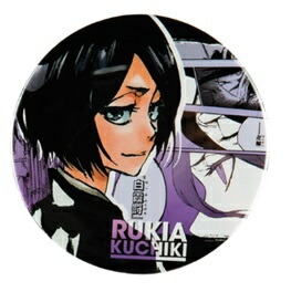 BLEACH BHDC DISCO おにぎりファンクラブ 缶バッジ 朽木ルキア