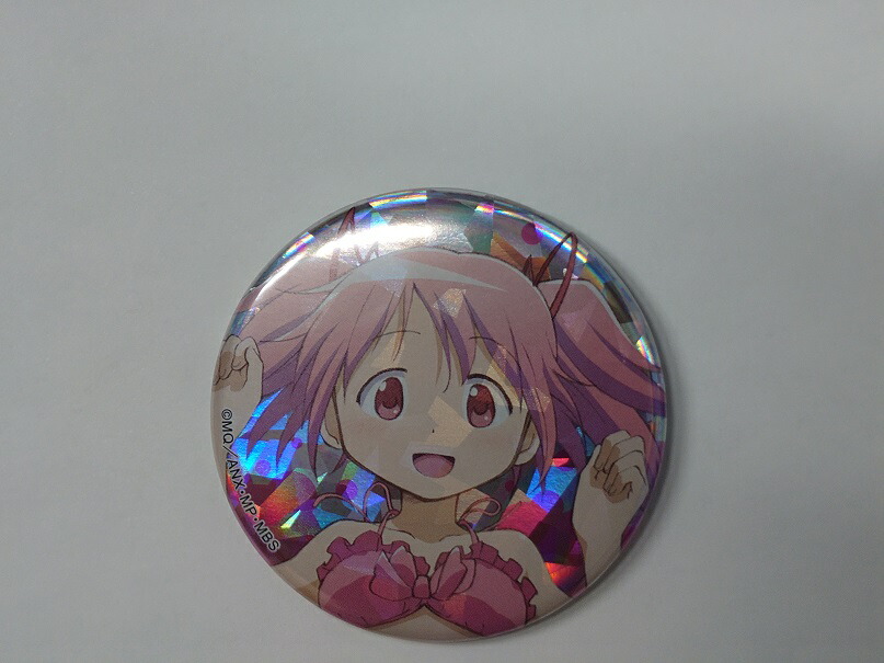 鹿目まどか 缶バッジ 魔法少女まどか☆マギカ だけ缶 鹿目まどかだけ