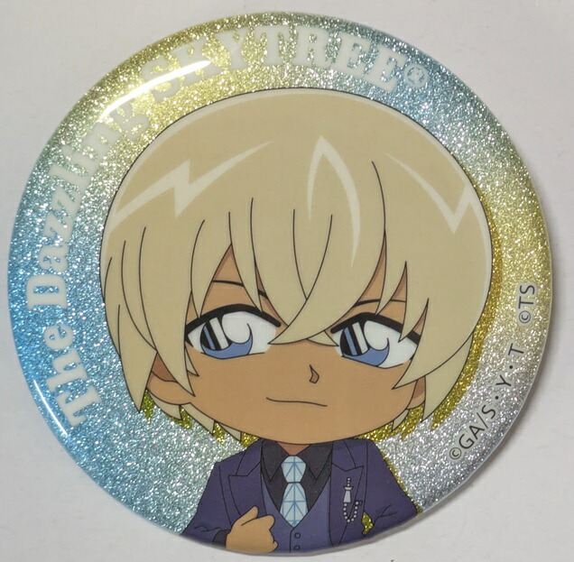 名探偵コナン 純黒の悪夢 缶バッジ 安室透 バーボン A.Bセット 名探偵