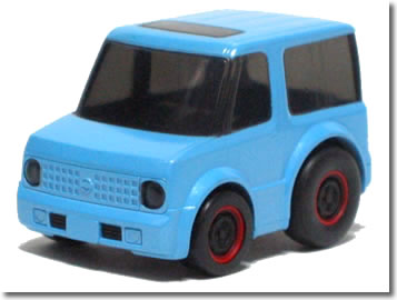 楽天市場】【単品】チョロQ 日産 キューブ ライトブルー (クリアケース