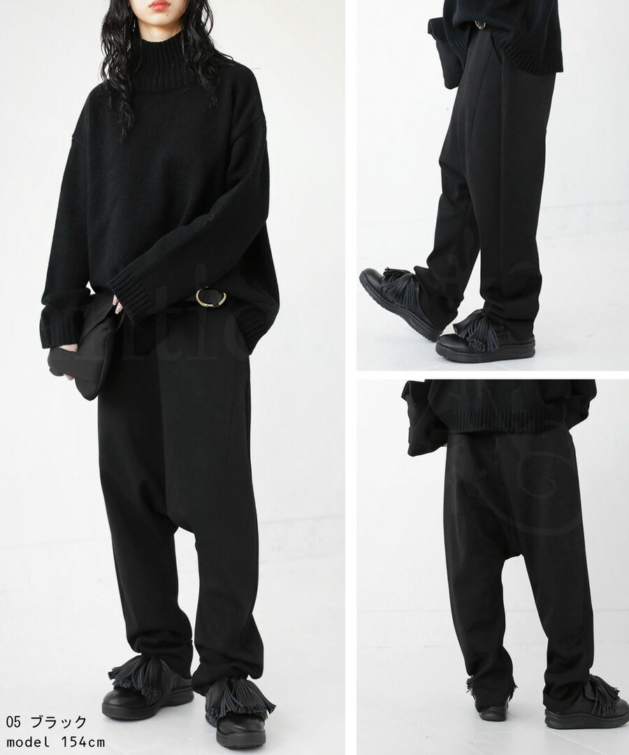 Sasquatchfabrix サルエルパンツ 美品 サイズL ブラック