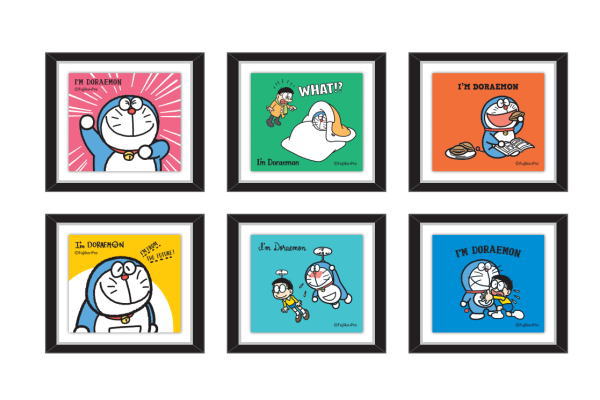 楽天市場】【クジ】【ドラえもん】フレームマグネット【初期ドラえもん