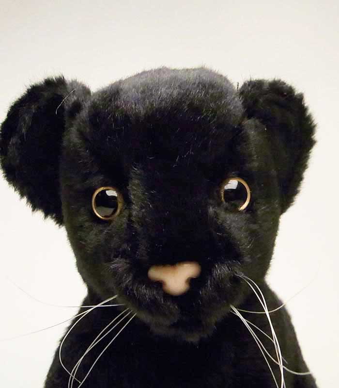 海外作家様作 アートドール 黒ヒョウの赤ちゃん 海外作家様作 アート